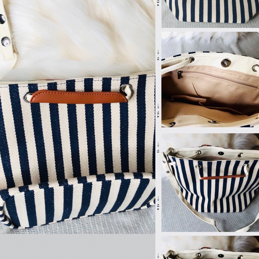 🎉STRIPE TOTE BAG🎉
